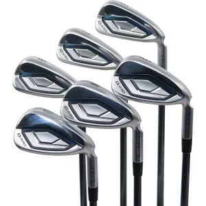 Used Ping G440 6 - PW, UW Right Handed UST Recoil Dart 65 F2 Senior Flex (ZUSC1123)