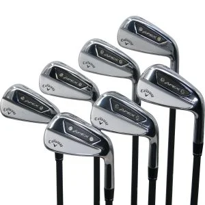 Used Callaway Women's Paradym Ai Smoke MAX Fast Irons 7 - PW, GW