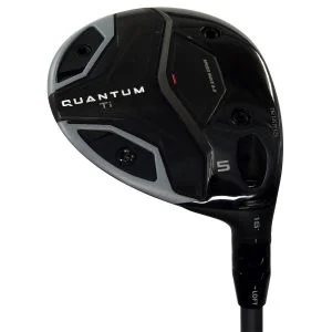 Used Callaway Quantum Ti 18&#42; 5 Fairway Wood Right Handed Project X Denali Frost Silver 60 Regular Flex (ZUSC1254)