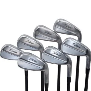 Used Titleist T200 Limited Edition Black Irons 4-PW, 48* True