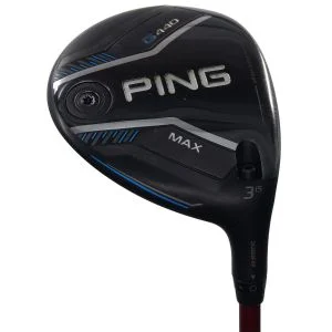 Used Ping G440 Max 21* 7 Fairway Wood Right Handed Alta CB Blue 65