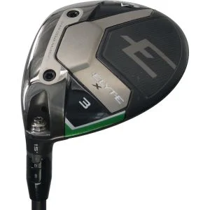 Used Callaway Elyte X 15&#42; 3 Fairway Wood Left Handed Tensei 1K Black 75 X-Stiff Flex (ZUSC1393)