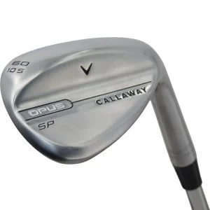 Used Callaway Opus SP 60.10S Brushed Chrome Wedge Right Handed Dynamic Gold S200 Stiff Flex (ZUSC1412)