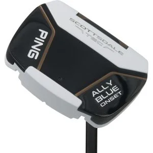 Used Ping Scottsdale Tec Ally Blue Onset Putter Right Handed 33" (ZUSC1431)