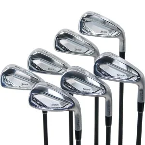 Used Srixon ZXiR HL Irons 5 - PW, AW Right Handed KBS TGI 60 Regular Flex (ZUSC1549)