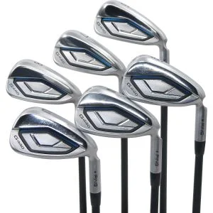 Used Ping i240 Irons 5 - PW, UW Right Handed Alta CB Blue AWT