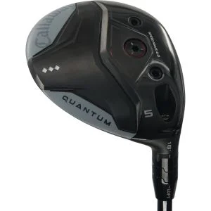 Used Callaway Quantum Triple Diamond 18&#42; 5 Fairway Wood Right Handed Ventus Black/Charcoal 7 X-Stiff Flex (ZUSC1668)