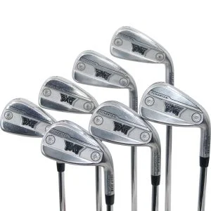 Used PXG Gen 8 0311P Irons 5 - PW, GW Right Handed Project X LZ 120 Stiff Flex (ZUSC1670)