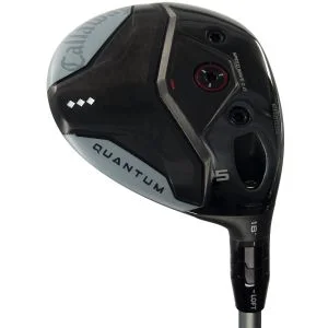 Used Callaway Quantum Triple Diamond 18&#42; 5 Fairway Wood Right Handed Project X Denali Silver 70 X-Stiff Flex (ZUSC1673)