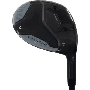 Used Callaway Quantum Max 21&#42; 7 Fairway Wood Right Handed Mitsubishi Vanquish 5 Senior Flex (ZUSC1733)
