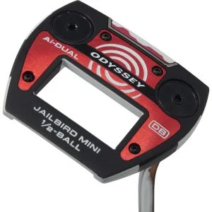 Used Odyssey Ai-Dual Jailbird Mini 1/2 Ball Putter Right Handed 34" (ZUSC1737)