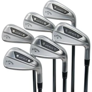 Used Callaway Apex Ai 200 Irons 5 - PW Right Handed UST Recoil Dart HDC 80 Senior Flex (ZUSC1760)