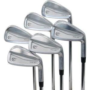 Used Takomo 201 Irons 5 - PW Right Handed KBS Tour 120 Stiff Flex (ZUSC1765)