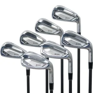 Used Srixon ZXiR Irons 5 - PW, AW Right Handed KBS PGI 80 Stiff Flex (ZUSC1773)