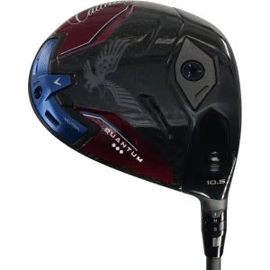 Used Callaway USA 250 Quantum 10.5&#42; Triple Diamond Max Driver Right Handed Project X Denali Frost Black USA 60 Stiff Flex (ZUSC1776)