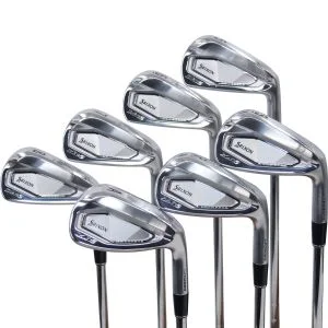Used Srixon ZXi7 Irons 4-PW, AW Right Handed Dynamic Gold Mid 115
