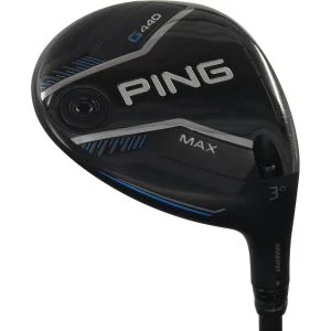Used Ping G440 Max 15* 3 Fairway Wood Right Handed Tour 2.0 Chrome