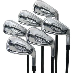 Used Callaway Quantum Max Fast Irons 5-PW Right Handed Mitsubishi MMT 85 Regular Flex (ZUSC1858)