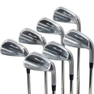 Used Mizuno Pro M-15 Irons 5-PW, GW Right Handed True Temper AMT Silver Stiff Flex (ZUSC1861)