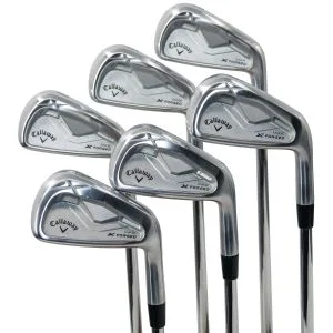 Used Callaway X Forged Max Irons 5-PW Right Handed Nippon N.S. Pro Modus3 Tour 105 Stiff Flex (ZUSC1867)