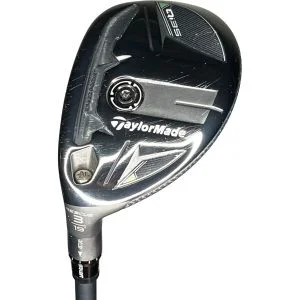 Used Taylormade Qi35 19&#42; 3 Rescue Hybrid Left Handed Ventus Blue 7 Stiff Flex (ZUSC203)