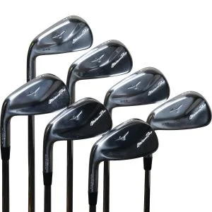 Used Mizuno Pro 245 5 - PW, GW Left Handed Project X LZ 120 Stiff Flex (ZUSC256)