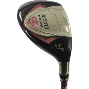 Used Women's XXIO Prime Royal Edition 25&#42; 5 Hybrid Right Handed XXIO Prime Royal Edition SP-1200K Ladies Flex (ZUSC366)