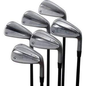 Free Shipping - Used Taylormade '19 P790 Black Irons 5 - PW Left