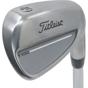 Used Titleist '26 T100 49&#42; Gap Wedge Right Handed KBS $-Taper 130 X-Stiff Flex (ZUSC613)