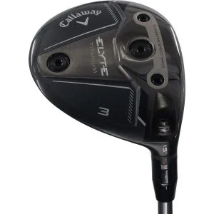 Used Callaway Elyte Ti 15&#42; 3 Fairway Wood Right Handed Denali Charcoal 60 Stiff Flex (ZUSC816)