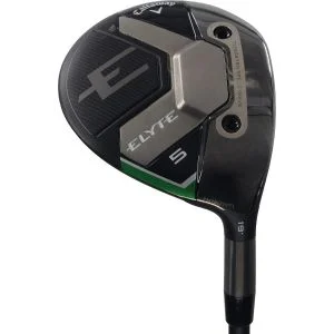 Used Callaway Elyte 18&#42; 5 Fairway Wood Right Handed Tensei 1K Black 75 Stiff Flex (ZUSC836)
