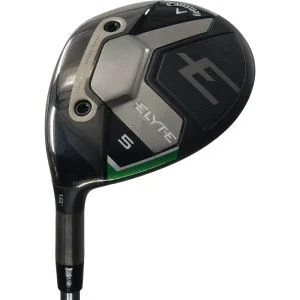 Used Callaway Elyte 18&#42; 5 Fairway Wood Left Handed Denali Charcoal 60 Regular Flex (ZUSC841)