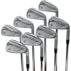 Used Taylormade P7CB Irons 4 - PW, AW Right Handed Nippon N.S. Pro Modus3 120 Stiff (ZUSC873)