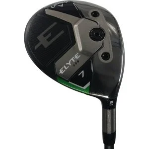 Used Callaway Elyte Triple Diamond 21&#42; 7 Fairway Wood Right Tensei 1K Black 75 X-Stiff Flex (ZUSC897)