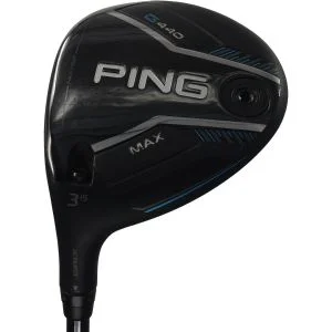 Used Ping G440 Max 15* 3 Fairway Wood Left Handed Ping Tour 2.0 Black 75 X-Stiff Flex (ZUSC940)