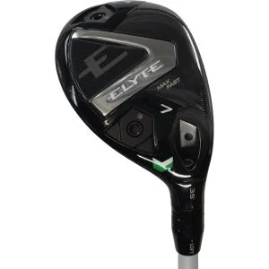 Used Callaway Womens Elyte Max Fast 35&#42; 7 Hybrid Right Handed Mitsubishi Eldio Green 40 Ladies Flex (ZUSC995)