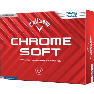 2024 Callaway Chrome Soft Triple Track Golf Balls Packaging