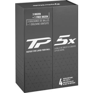 2024 TaylorMade TP5x 4 Dozen Box Golf Balls
