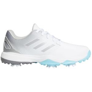adidas Junior Kids ZG21 Golf Shoes White/Grey/Sky
