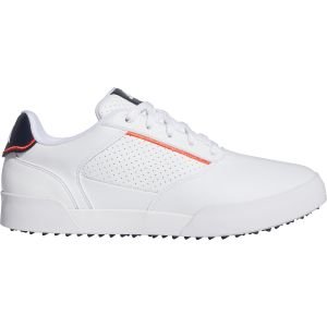 adidas Retrocross 24 Spikeless Golf Shoes Cloud White/Collegiate Navy