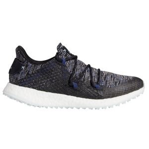 Adidas Womens Crossknit DPR Golf Shoes Black/Sky/Grey