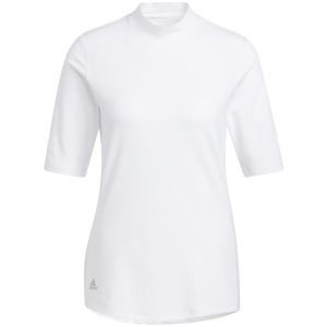 adidas Women's Essentials Mock Golf Polo Shirt