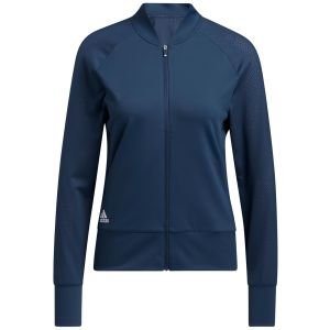 adidas Womens Perforated Full-Zip Golf Jacket - ON SALE