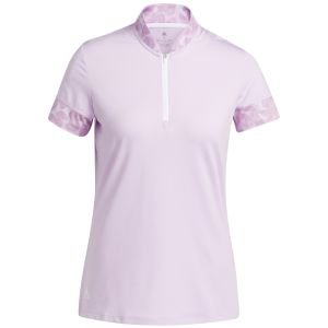 adidas Womens Ultimate365 Printed Golf Polo Shirts