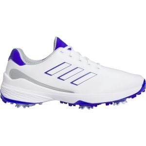 adidas ZG23 Golf Shoes Cloud White/Lucid Blue/Silver Metallic