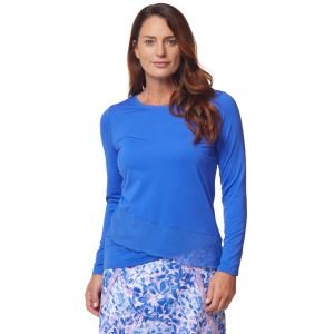 Bette & Court Crossover Long Sleeve Golf Top