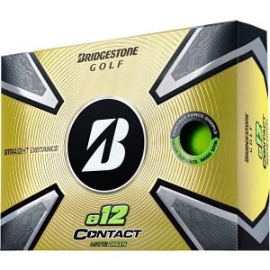 Bridgestone e12 Contact Matte Color Golf Balls 2023 - Green