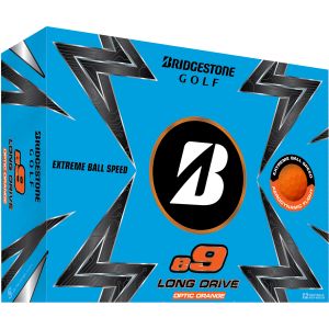 Bridgestone E9 Long Drive Orange Golf Balls Dozen Box