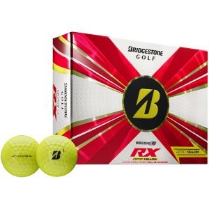 Bridgestone Tour B RX Golf Balls - Yellow