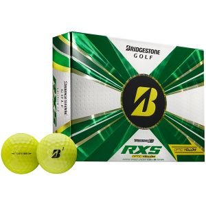 2022 Bridgestone Tour B RXS Yellow Golf Balls